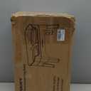 URPOWER 3-in-1 Elevated Dog Bowls - Mess Proof Double Deck 4 Height Adjustable Raised Stand with 2 Stainless Steel Food Bowls and Licking Plate for Small Medium & Large Dogs (Grey)