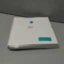 24 Pcs Christmas Teal Blue Glittered Mesh Holly Leaf Artificial Poinsettia Flowers Picks Tree Ornaments 5.9" W for Teal Blue Christmas Tree Wreath Garland Floral Gift Winter Wedding Holiday Decoration