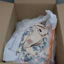 ALIECOM Sectional Couch Covers 100% Waterproof L Shape Sofa Cover Washable 2 Piece Printed Sectional Slipcovers with Chaise Pet Friendly Furniture Protector for Dogs (X-Large, Beige & Black)