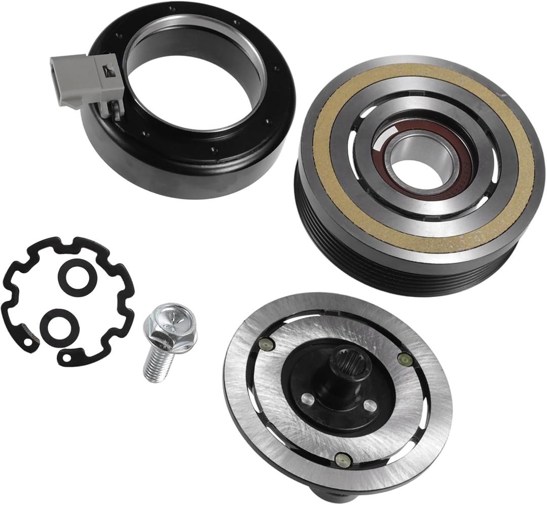 Motoforti 1 Set AC Compressor Clutch Kit Replace for FORD F-150 2004 2005 2006 8 CYL 4.6L/5.4L Long-lasting