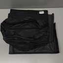 FUNNy elf Passenger Seat Organizer, Collapsible Car Storage with Partitions & 4 Cup Holders for Front or Back Seat (Black)