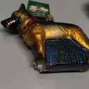 Old World Christmas German Shepherd Glass Blown Ornament for Christmas Tree, Handcrafted Holiday Decoration, Dog Collection