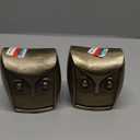 HD Designs Aluminum Owl - Gold, Pack Of 2