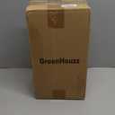 GreenHouzz 19" H Phalaenopsis Faux Orchid Plant Silk Orchid Centerpiece Artificial Floral Arrangement in Ceramic Pot (Fuchsia)