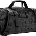 3 In 1 Military Backpack Travel Duffle Bag for Weekender Gym Traveling Workout Deployment (Black)