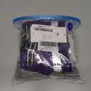 FUAMEY Dog Coat for Small Dogs, Waterproof Dog Winter Jacket with Harness Built in Puppy Cold Weather Coats Reflective Pet Vest with Zipper Warm Fleece Dogs Snowsuit Windproof Purple XS (XS(chest:14in))