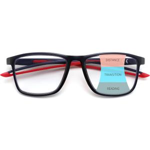 FEISEDY Progressive Multifocal Reading Glasses Blue Light Blocking B0397 1.5