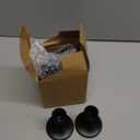 Zeochyni 6PCS Black Taper Candle Holders, Vintage Metal Candlestick Holders for Dinner Room Table Centerpiece or Mantel Wedding Party Decor (Set of 6)