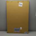 Large Bulletin Board, 48 X 36 inches Felt Board Notice Pin Board,4' x 3' Cork Board Alternative for Wall, Self-Adhesive Vision Board Mood Board Foldable Photo Board with 30 Pushpin-Warm White