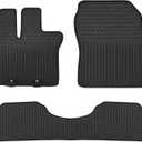 Car Floor Mats Custom Fit for Lexus LBX 2023 2024 2025 2026 Black Rubber Auto Liner Mats All Weather Protection Odorless