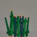 YYaaloa 12pcs Cactus Shape Gel Ink Writing Pens 0.5 mm Black Ink Fun Kawaii Pens Bulk for Kids Office School Supplies