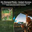 Meidase S965 Pro Cellular Trail Camera (Non-WiFi), 4G LTE Remote Monitoring, Live View, 7800mAh Battery, GPS Tracking, Multi-Cam Data Plan, Motion Activated