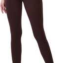 DUCMODA Women's 70D Semi-Opaque Tights High Waist Solid Soft Stretch Pantyhose (Brown, XS)