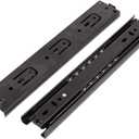 uxcell 9-Inch Drawer Slides, Full Extension Ball Bearing Slide Track Rail 37mm Wide 33lb Capacity, 1 Pair