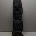 SONGMICS Set of 2 Portable Beach Chairs for Adults, Max. Load 330 lb Each, High Backrest, Cup Holder, Lightweight, Heavy-Duty, Black UGCB067B01V1