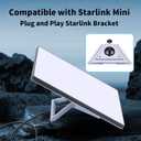 Starlink Mini Mobility Mount, Aluminum Starlink Mini Mobile Mount, Detachable, Easy to Assemble, RV Trailer or Yacht