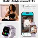 Smart Watch for Men Women Answer/Make Call, 1.85" Smartwatch, Fitness Watch with Heart Rate Blood Pressure Sleep Monitor, 140+Sports, IP68 Waterproof Step Counter Watch Compatible with Android IOS