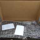 Handwoven Storage Basket with Lid, 178L Plastic Rattan Storage Bin, Leather Buckle & Metal Frame, Large Metal Ring Handles, Storage Trunk for Bedroom, Laundry Room