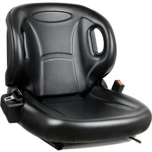 Universal Forklift Seat, Tractor Seat with Adjustable Angle Back,Micro Switch And Safety Belt,for Toyota Forklift,Tractor,Excavator Skid Loader Backhoe Dozer Telehandler