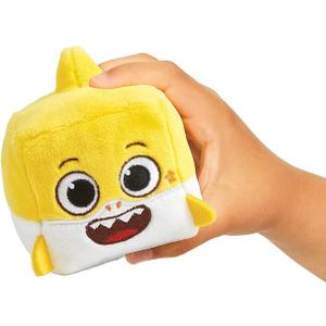 WowWee Baby Shark's Big Show! Song Cube Chucks Plushie with Baby Shark Theme Song Cute Stuffed Animals for Toddlers, Baby Shark