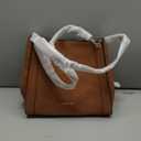 Calvin Klein Reyna Novelty Triple Compartment Shoulder Bag (One Size, Caramel Mix)
