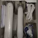 Oral-B iO Deep Clean Rechargeable Electric Powered Toothbrush, White with iO Series 3 Limited, 2 Brush Heads and Travel Case - Pressure Sensor to Protect Gums - 3 Cleaning Settings - 2 Minute Timer (1 Count (Pack of 1))