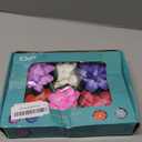 6 Pack Floating Lotus Tea Lights - 4 Inch LED Candles Waterproof Flameless Lotus Tea Lights with Water Lily Pad,for Pool,Bath,Wedding,Party Decor - Floating Color Changing Lotu Flower Pool Lights (6)