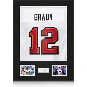 24x32 Aluminum Shadow Box Jersey Frame 1 Pack, Black Large Jersey Frame Display Case for Wall Display