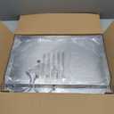 only fire Universal Stainless Steel Cooking Griddle, Flat Top Plate Insert with Grease Groove and Handles for Gas and Charcoal Grills, Tailgating, Camping and Parties, 23" x 16"