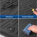 Floor Mats & Cargo Liner for Dodge Charger 2011-2023: Charger RWD/for Chrysler 300 RWD Custom Fit All Weather TPE Rubber Car Floor Mats, 4PCS Set Black Waterproof Carpet Protection Accessories