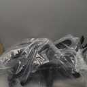 DEDU Suit Hangers for Men 20 Pack, Extra Wide Suit Hanger Non Slip Width 17.7", Thick Plastic Coat Hangers Black with Metal Hook