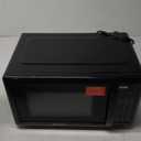 Emerson MW7302B Compact Countertop Microwave Oven with Touch Control, LED Display, 700W, 10 Power Levels, 6 Auto Menus, Glass Turntable and Child Safe Lock, 0.7 Cu., Ft. Black