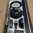 ZMISHIBO 72 inch Large Ceiling Fans with Lights and Remote, Indoor/Outdoor Black Modern Ceiling Fan for Kitchen Living Room Patio, 6 Speed Reversible Quiet DC Motor, 3 CCT, Dual Finish 8 Blades