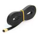 2pcs 2GT Open Timing Rubber Belt Length 1.2Meter Width 6mm with 8pcs Copper Buckle for Ender 3 3D Printer (Open Belt)