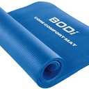 Beachbody Exercise Mat, Extra Thick Foam Workout Mat for Home and Gym, Yoga, Ab Workouts, Stretching, Weightlifting, High Density - Ultra Durable, 1/2 inch