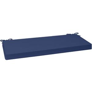 AAAAAcessories Outdoor Bench Cushion, Waterproof, Fade-Resistant Patio Furniture Replacement Cushions, 59" x 18" x 3", Navy Blue