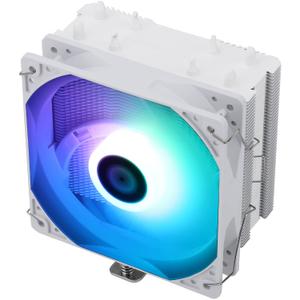 Thermalright AssassinX120 SE ARGB White CPU Air Cooler, AX120 SE ARGB, 4 Heat Pipes, TL-C12CW-S PWM Quiet CPU Fan with S-FDB Bearing, for AMD AM4/AM5/Intel 1700/1150/1151/1200/1851