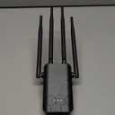 WiFi Extender Internet Booster, 10000 Sq.ft Long Range Repeater Wireless Routers Amplifier, Mesh Wi-Fi 80% Faster | Broader Than Ever, Support More Network Devices at Home, 1 Tap Setup