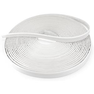InstaTrim The Original Flexible Trim - 50ft White 3/4" Wide Caulk Tape - Adhesive Trim with Many Uses Including Caulking for Bathtubs, Sinks, Counters, Tile, Floors - Made in USA