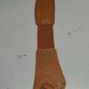 JASGOOD Women Vintage Wide Elastic Belt Studded Stretchy Waist Belt with Rivets Metal Buckle (Suit for Waist Size 23"-27", Brown)