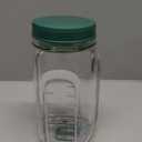 Original Salad Mason Jar Style Side-Open Container  Leak-proof, with separate dressing cup! Vertically Layered Food Storage, Perfect for meal prep at home, office, outdoor & travel