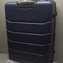 OLIXIS 28 Inch Luggage, Hardside Checked Suitcase with Spinner Wheels, Lightweight ABS Hard Shell Travel Luggage, TSA Approved Lock, Expandable Large Suitcase for Business & Travel–Blue