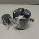 Seven Sparta Car Cup Holder Expander with Adjustable Base, Compatible with Hydro Flasks 32/40 Ounce, Compatible with Yeti Ramblers 20/26/30 Ounce, Other Bottles in 3.4"-3.8" (Black)