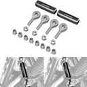 NICECNC Front Anti Sway Bar Compatible with Polaris RZR 1000S4 2019-2020, GENERAL 1000 2016-2021, RZR 64 XP4 1000 MD 2021,See Fitments Black