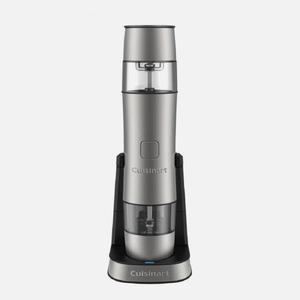 Cuisinart SG-3P1 Rechargeable Salt, Pepper, and Spice Mill (3 Inch, Gray)