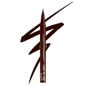 NYX PROFESSIONAL MAKEUP Epic Ink Liner, Waterproof Liquid Eyeliner with Vegan Formula - Milk Chocolate (Brown Matte) (1 Count (Pack of 1))