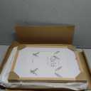 12x16 Frame with Mat for 8.5x11 set of 3, Solid Oak Wood 12x16 Picture Frame for Wall Mount - Wall Decor for Home, Office & Galley(3 Pack,Oak)