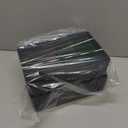 2 Pack Multipurpose Stackable Storage Bins With Lids, 7x10 Inch Plastic Containers For Home And Office Organization, Black