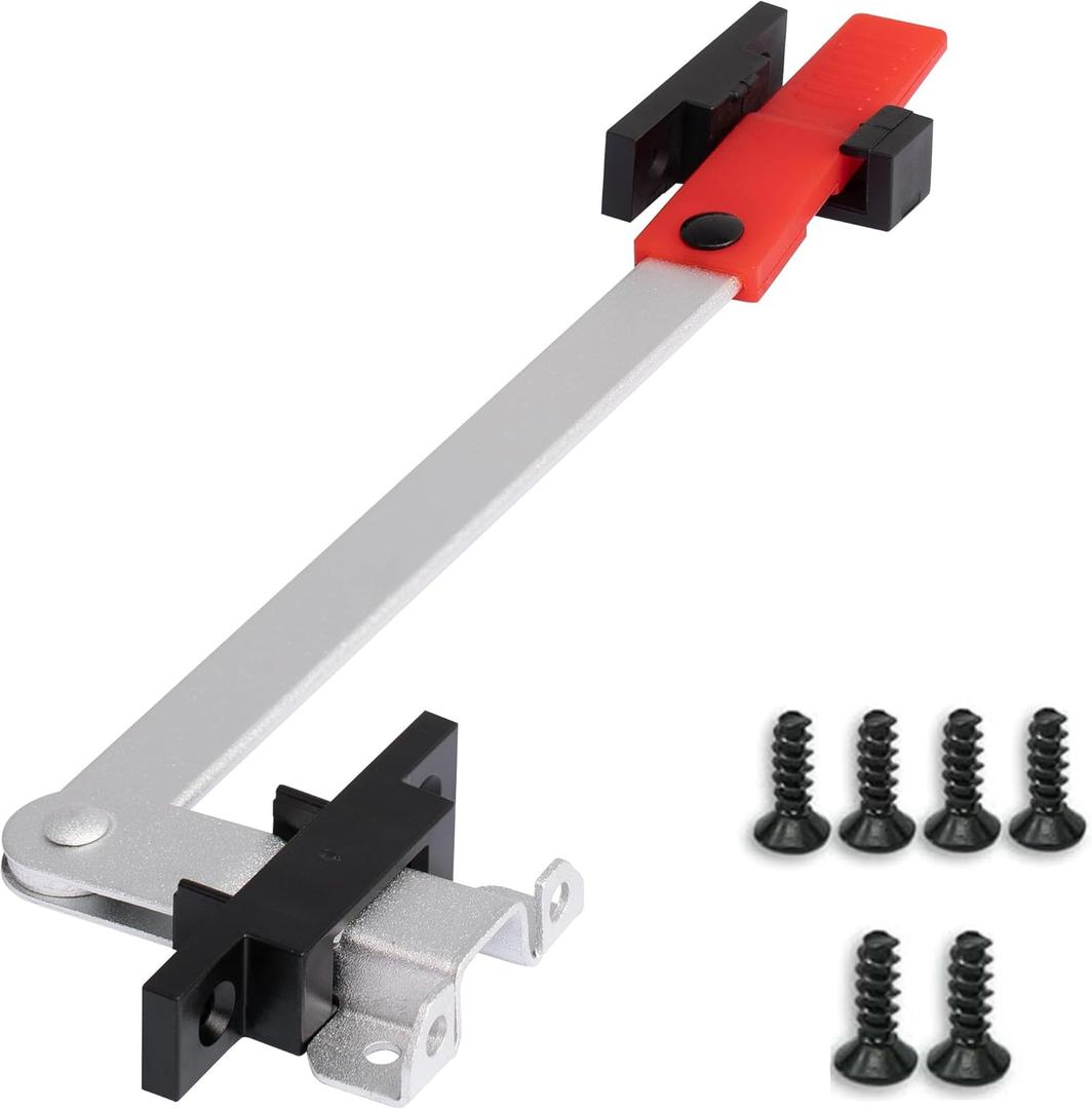 RV Emergency Exit Window Latch Replacement - Aluminum, Wind-Resistant, Security, Easy Install for Travel Trailer/Camper, Pre-Assembled