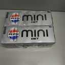 2 x Diet Pepsi Soda, 7.5 Ounce Mini Cans, 10 Pack